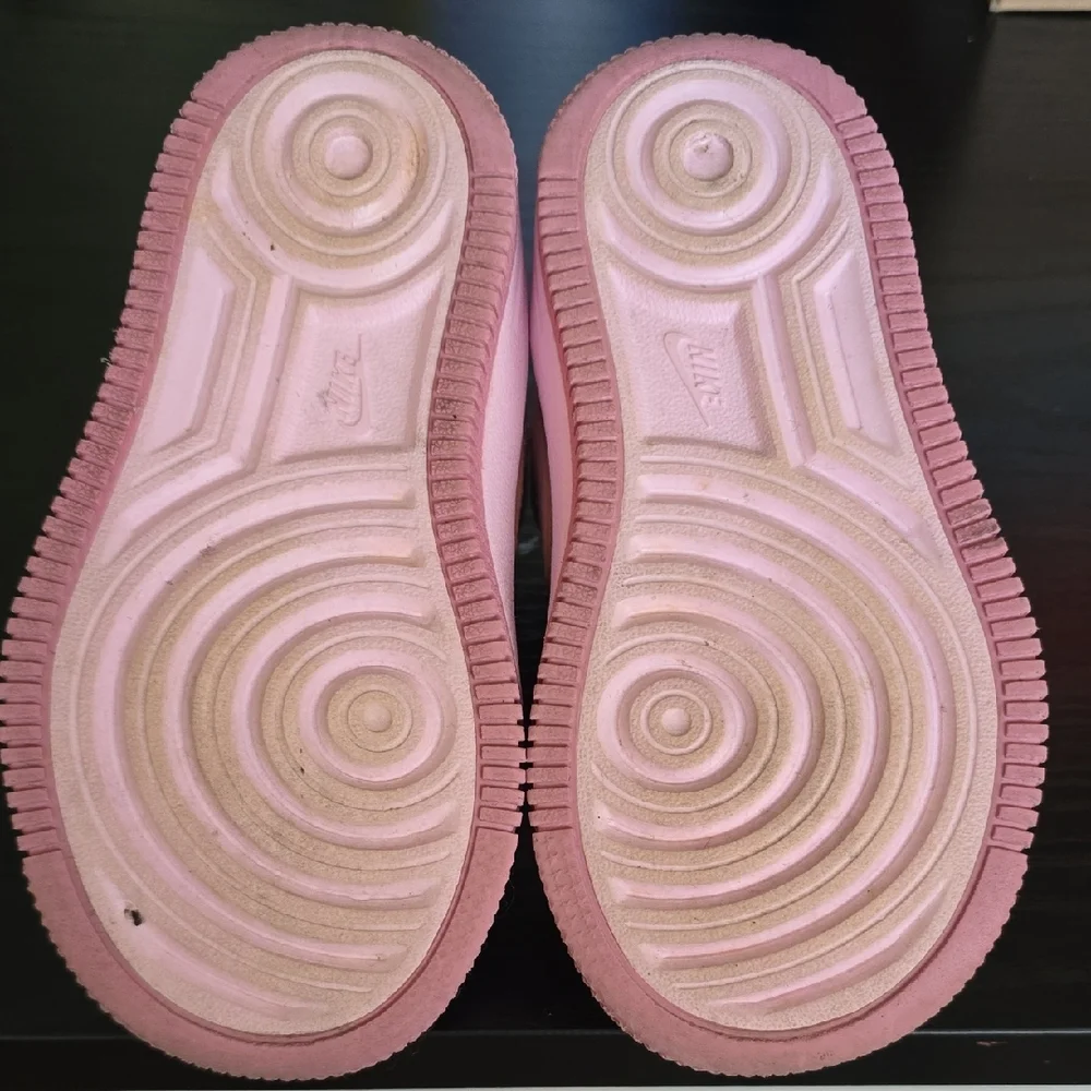 Nike Force 1 Low Toddler White and Pink - Picture 6 of 7